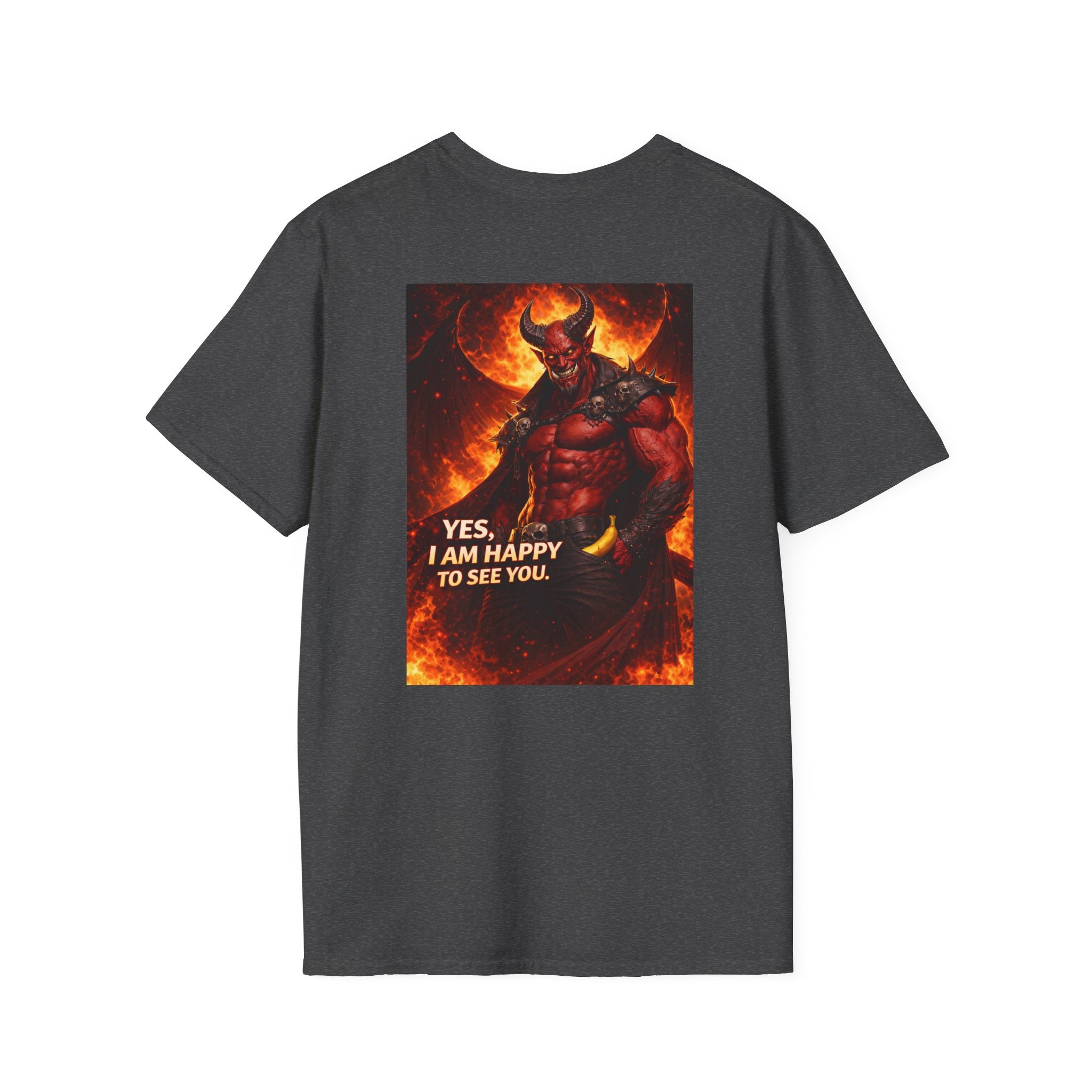 Standing Seven Orgy Coin Graphic T-Shirt