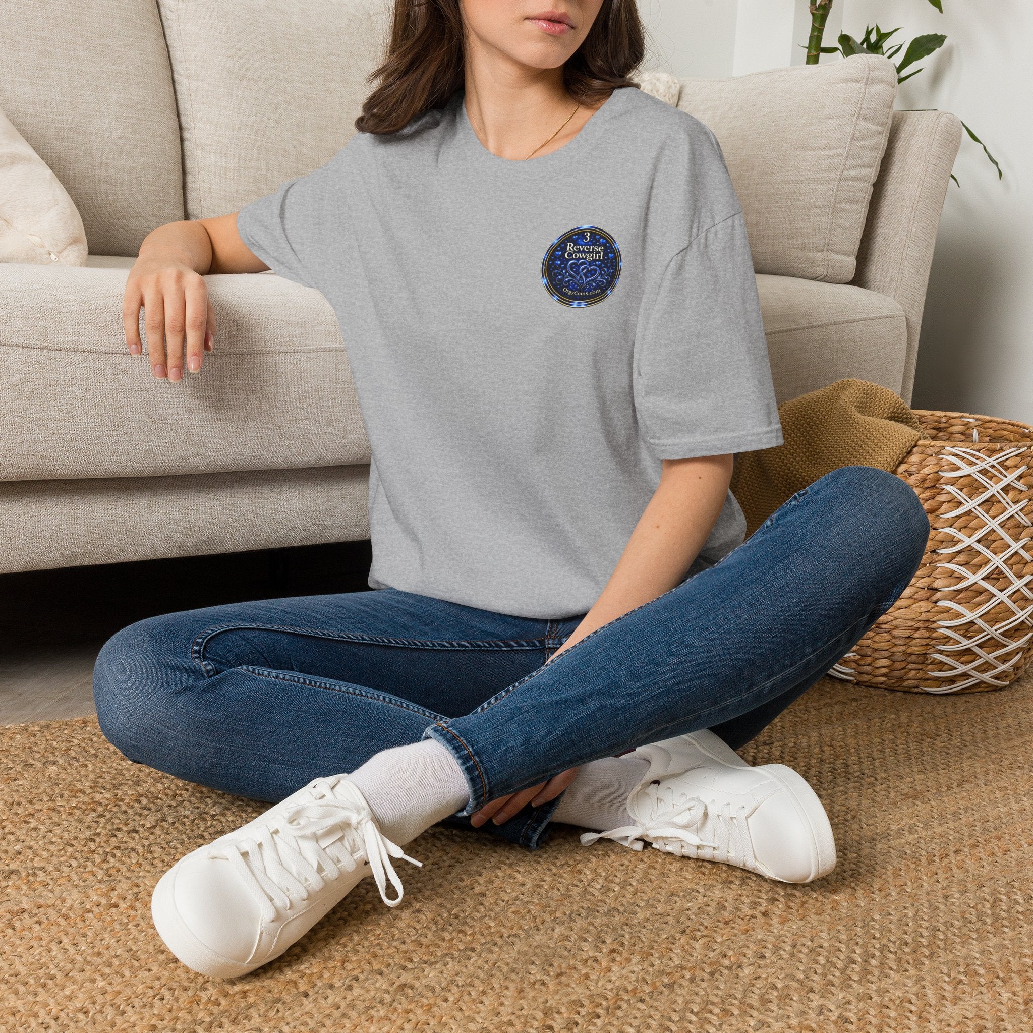 Reverse Cowgirl T‑Shirt — Orgy Coin 3