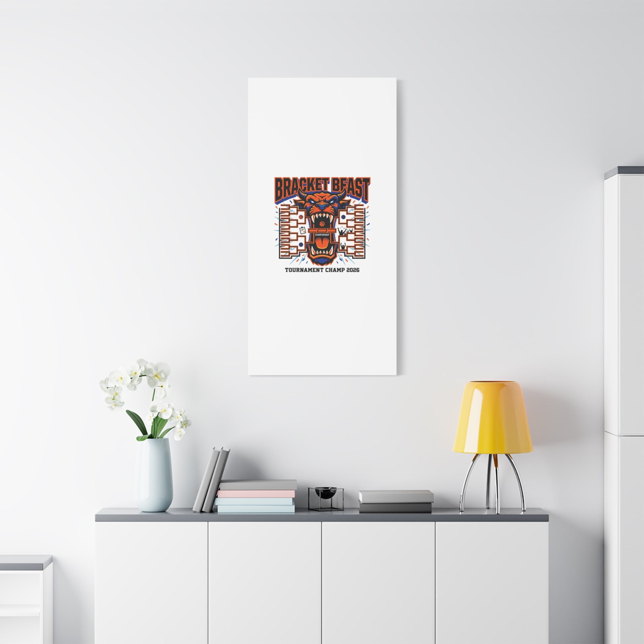 Bracket Beast Canvas | College Tournament Bracket, Gameday Hoops 2026