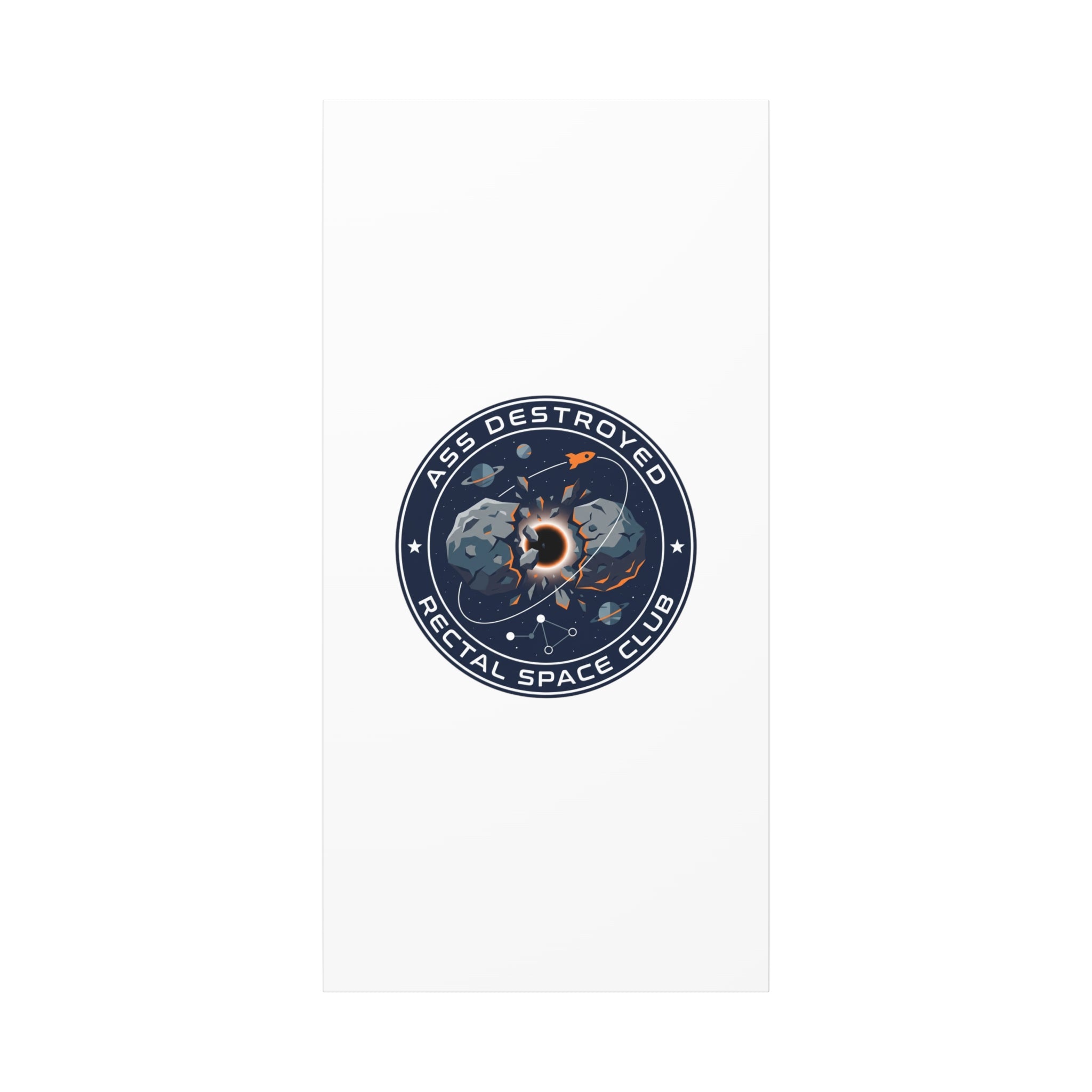 Cosmic Mission Patch Canvas | Space, Rocket, Astronaut, Deep Space