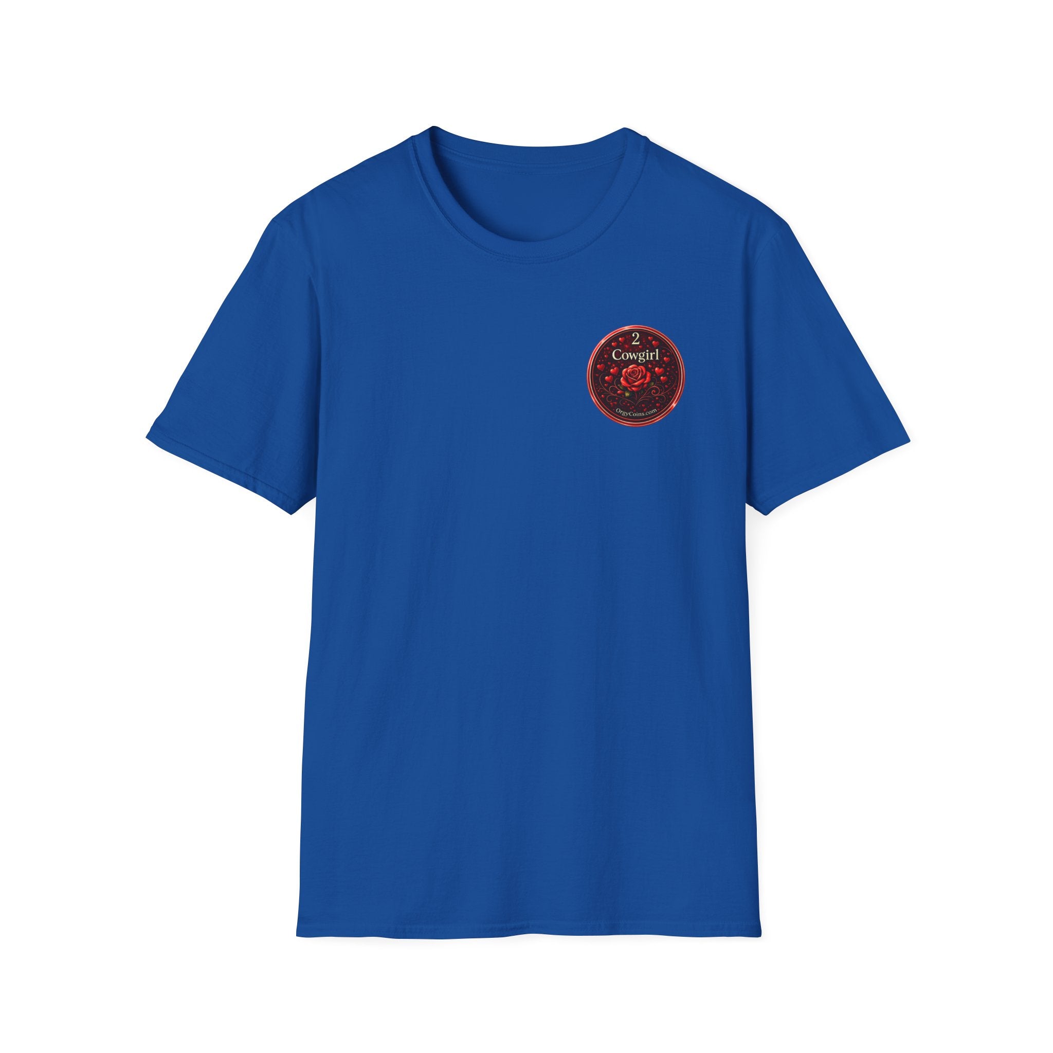 Cowgirl Rose Badge T-Shirt – Orgy Coin 2