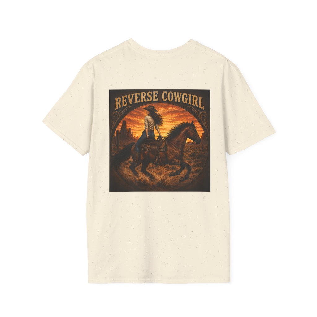 Reverse Cowgirl T‑Shirt — Orgy Coin 3