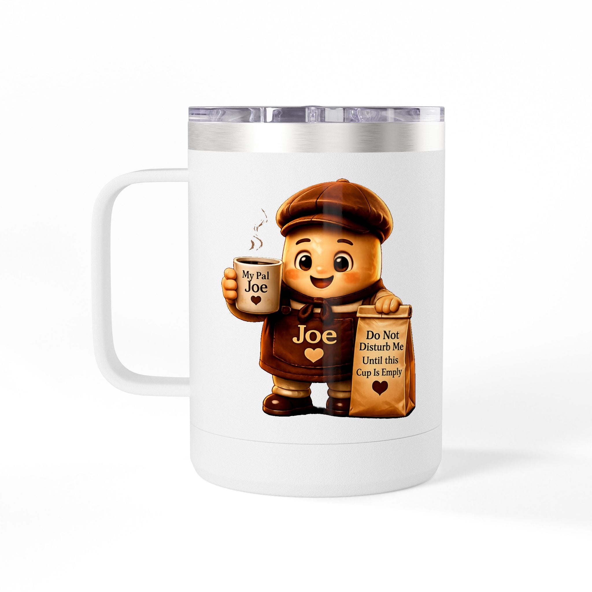 My Pal Joe Coffee Mug Tumbler – 15oz Insulated Coffee Cup