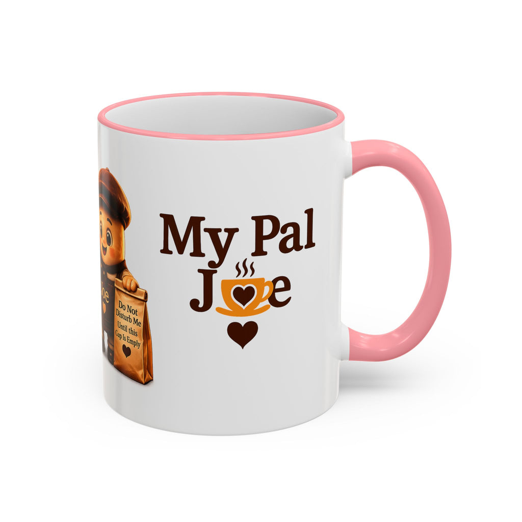 Running on Hope and Caffeine — 'My First Cup of Joe' Vintage Coffee Character (11oz/15oz)