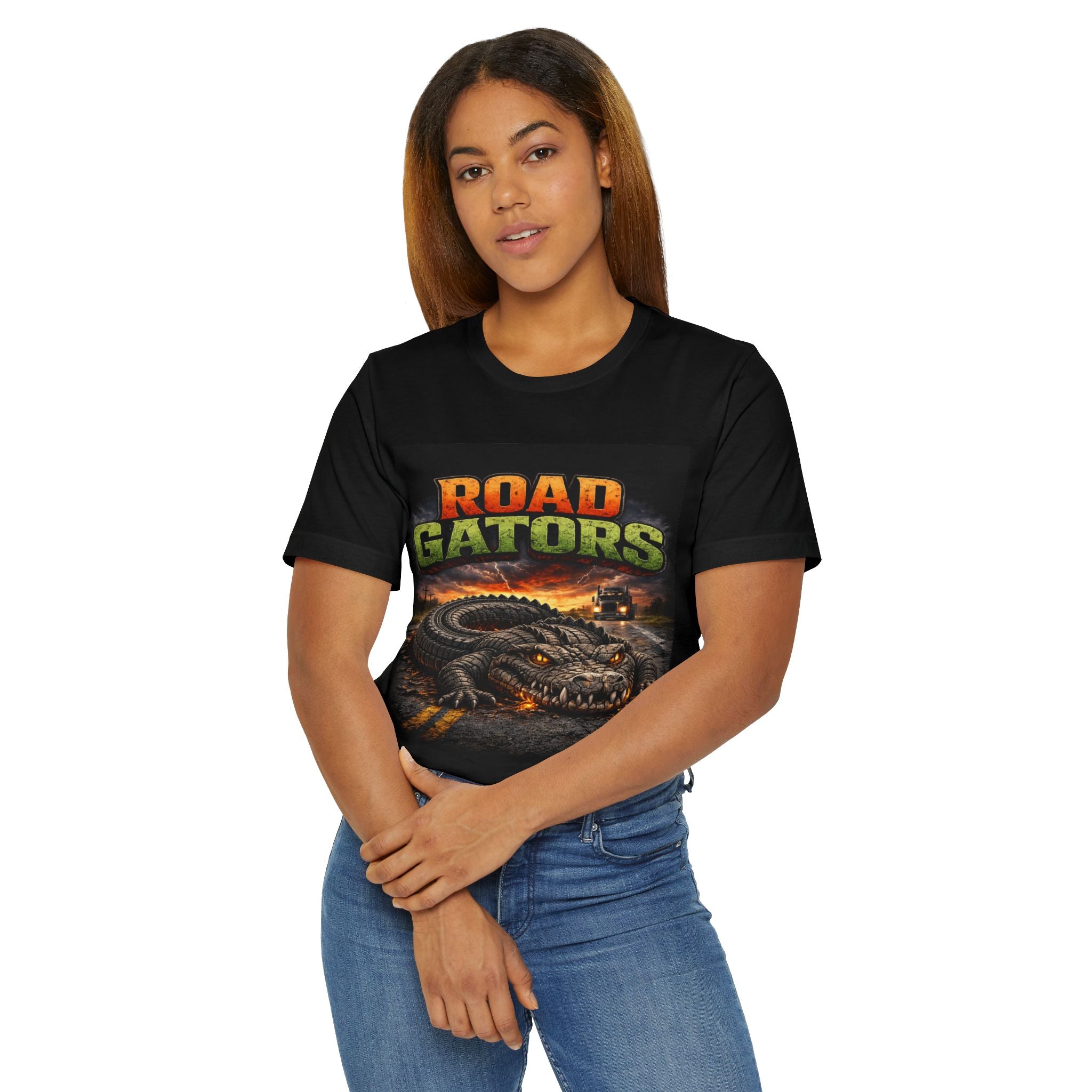 Road Gators Graphic T-Shirt — Alligator Trucking Vintage Style Tee
