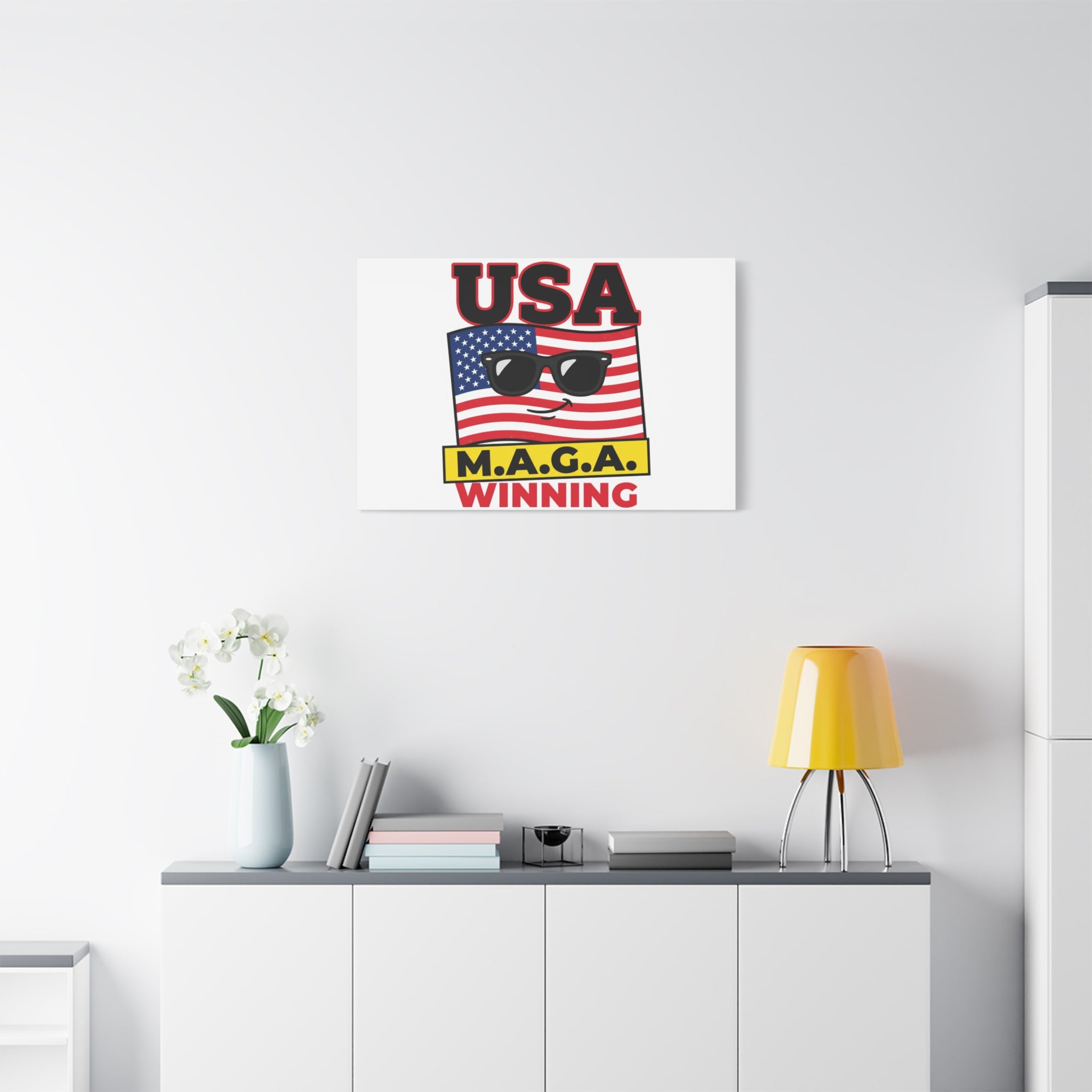 USA winning Canvas