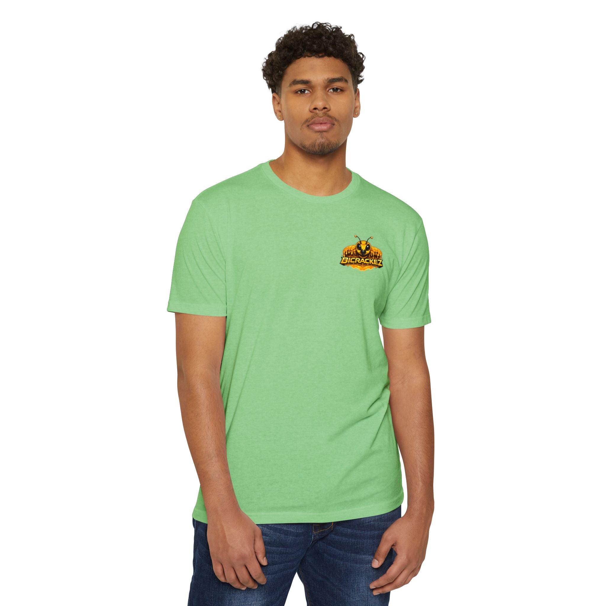 Bee Stooges Graphic T-Shirt — Bee Costume Trio "Bee Crackez" Vintage Band Tee