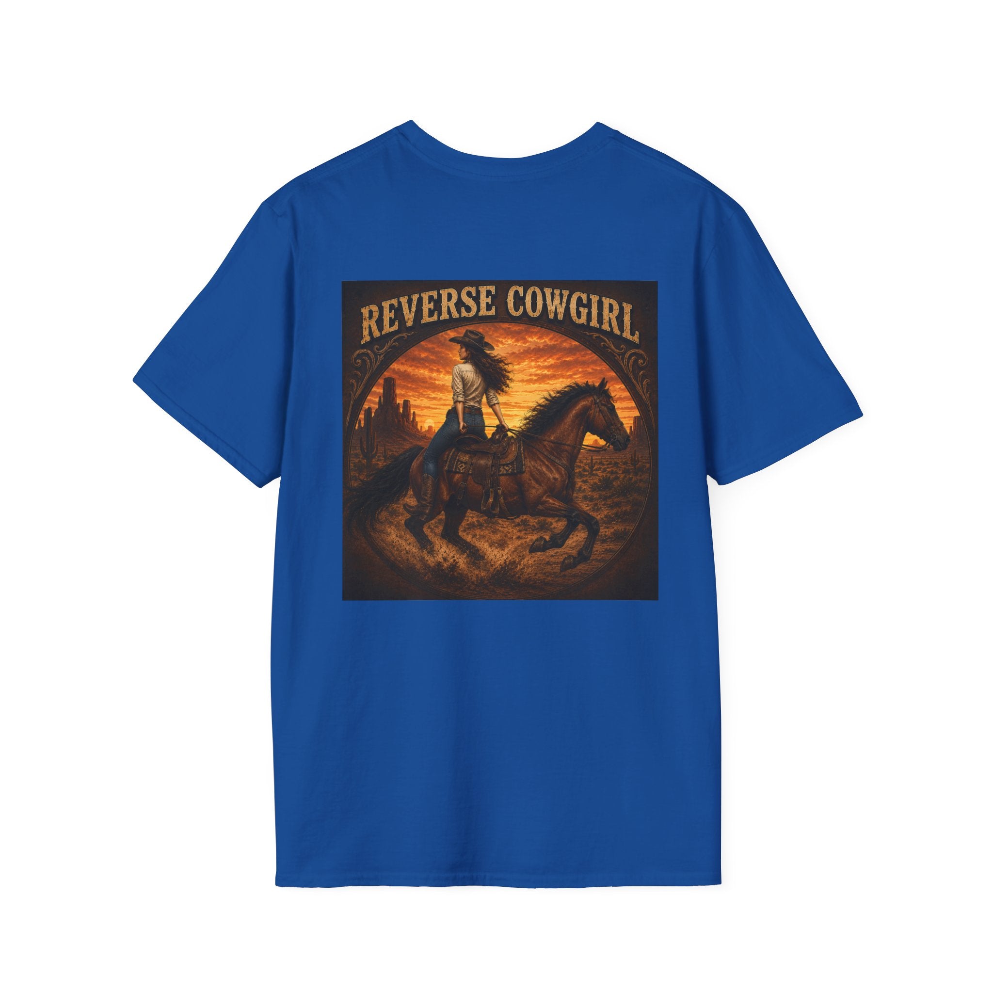 Reverse Cowgirl T‑Shirt — Orgy Coin 3