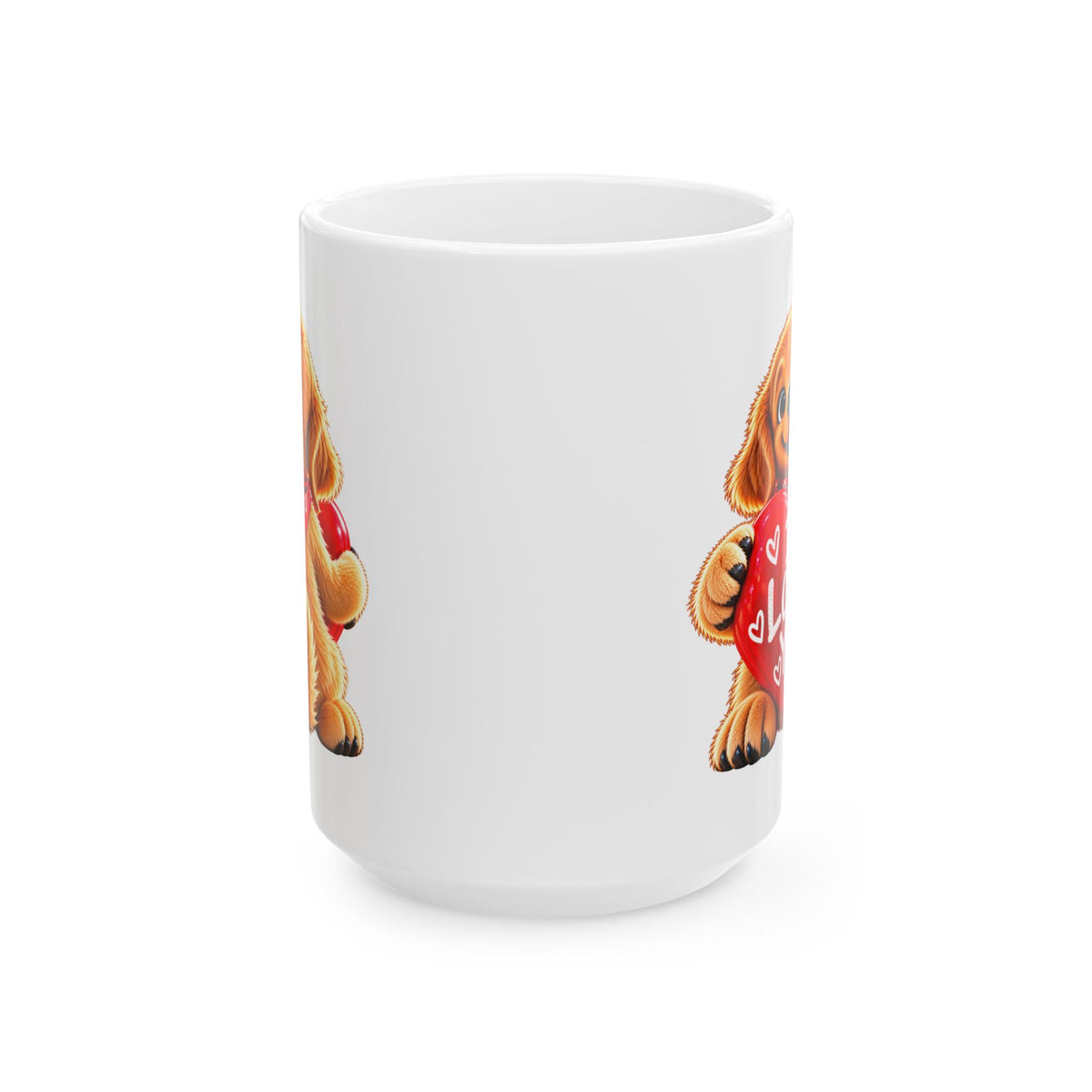 I Love You Golden Retriever Mug – Because Love Has Four Paws ❤️🐾(11oz, 15oz)