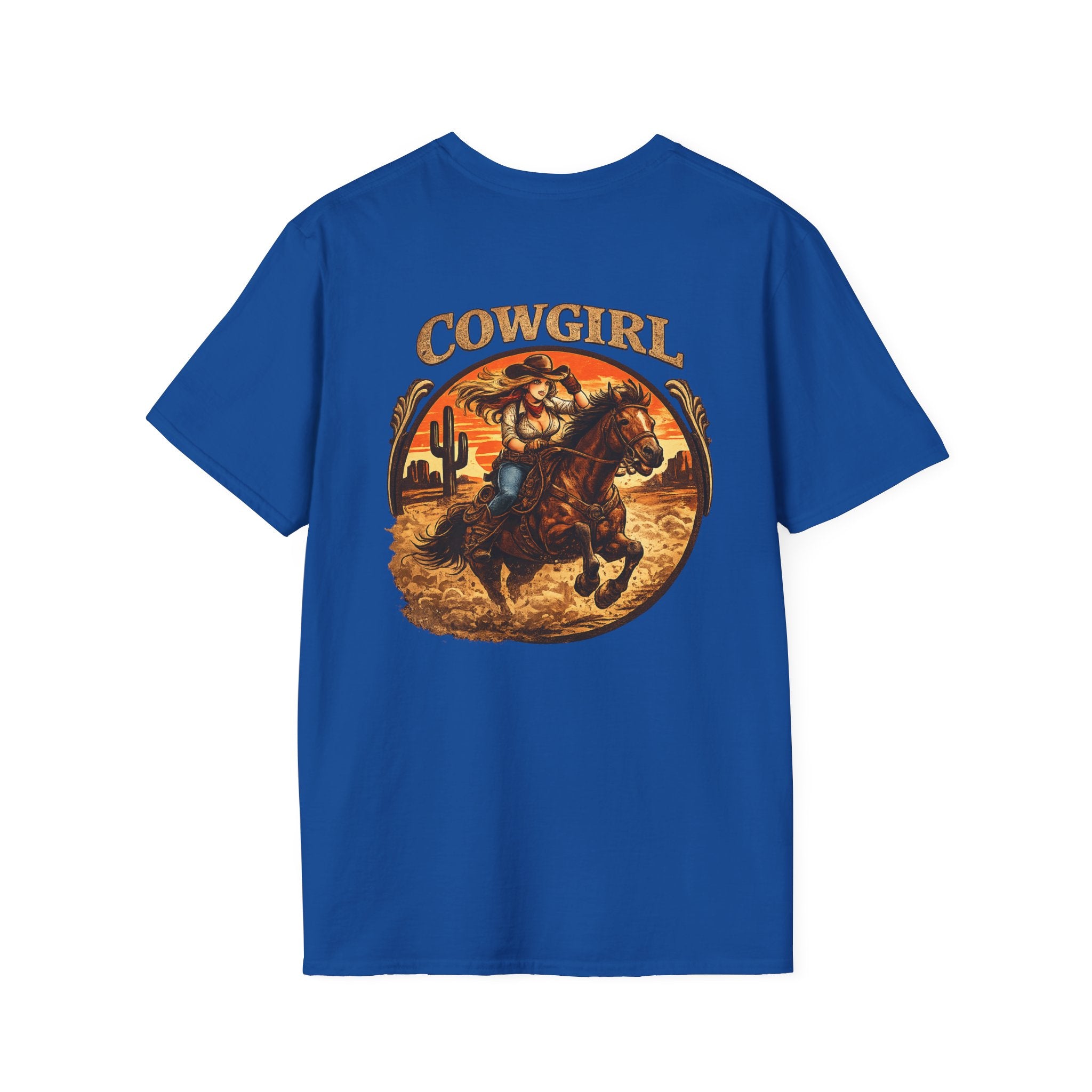 Cowgirl Rose Badge T-Shirt – Orgy Coin 2