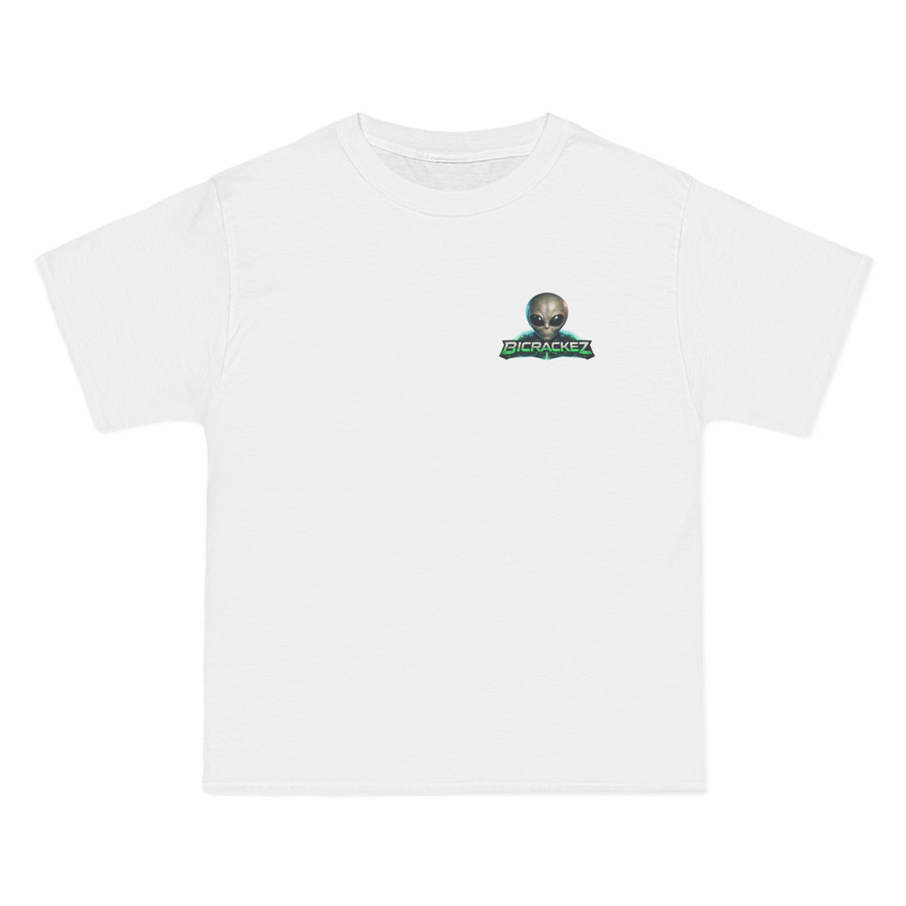 Alien Meditation Graphic T-Shirt — 'See No Evil' Trio Sci‑Fi Tee