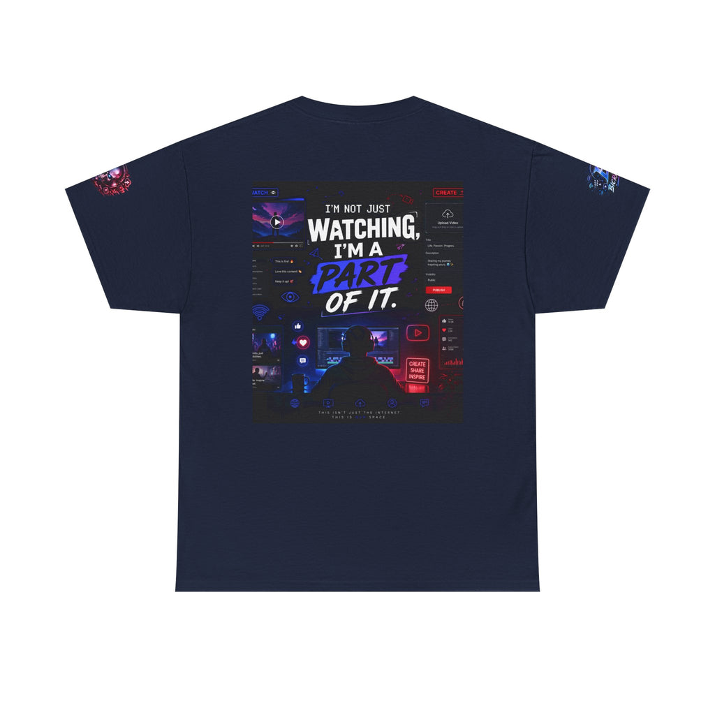 I'm A Part Of It T Shirt — Cyber Night Retro Graphic T-Shirt