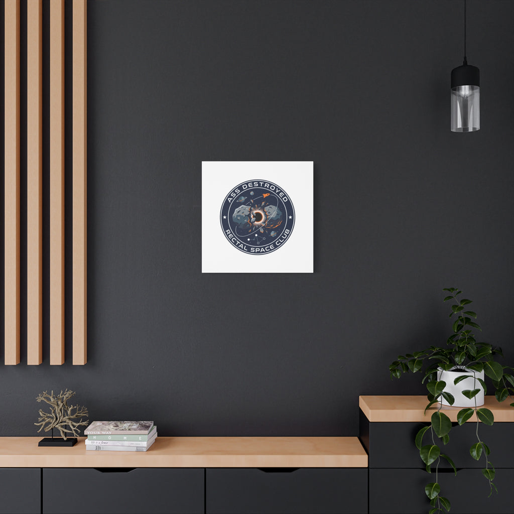 Cosmic Mission Patch Canvas | Space, Rocket, Astronaut, Deep Space