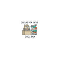 Circling Back Owl Sticker | Unhinged Animal Bureaucracy, office animal illustration