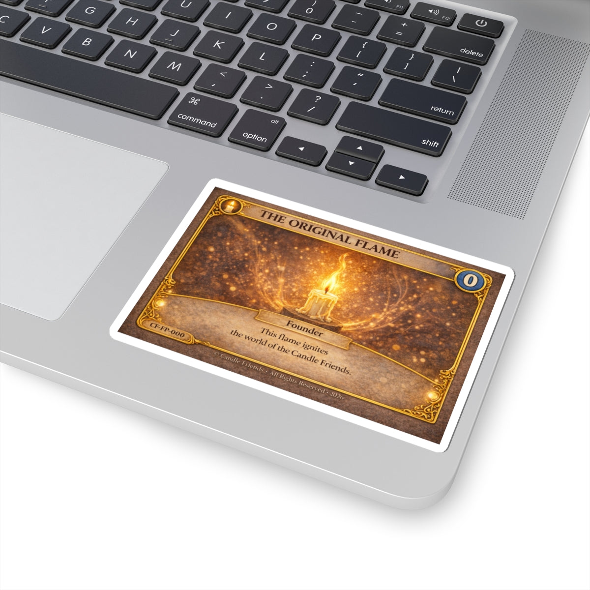 000 "The Original Flame" Trading Card Art Sticker
