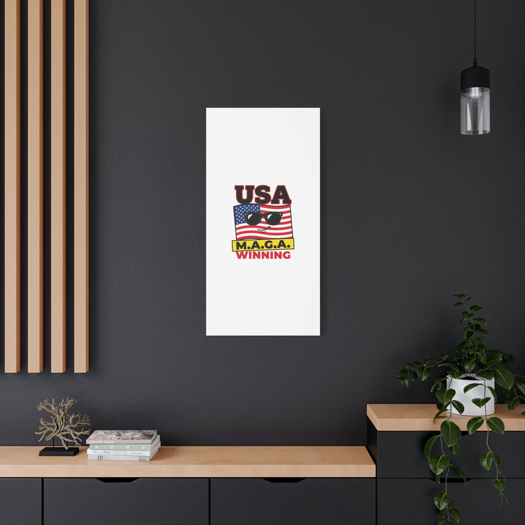 USA winning Canvas