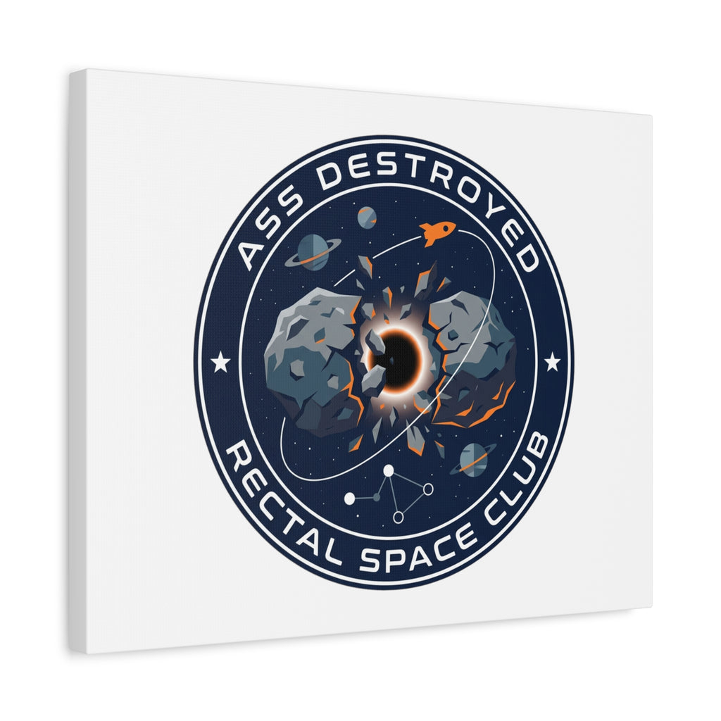 Cosmic Mission Patch Canvas | Space, Rocket, Astronaut, Deep Space