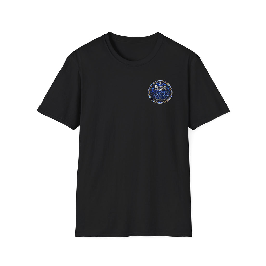 Reverse Cowgirl T‑Shirt — Orgy Coin 3
