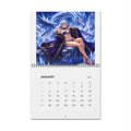 2026 Girls of the Cloak Fantasy Art Wall Calendar — Pinup Dragon Sorceress Monthly Calendar