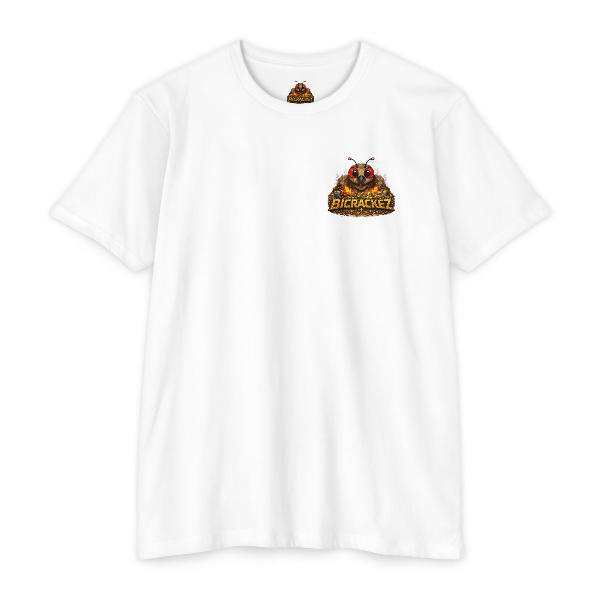 Family Flies Graphic T-Shirt — "Bicracketz" Retro Cartoon Tee