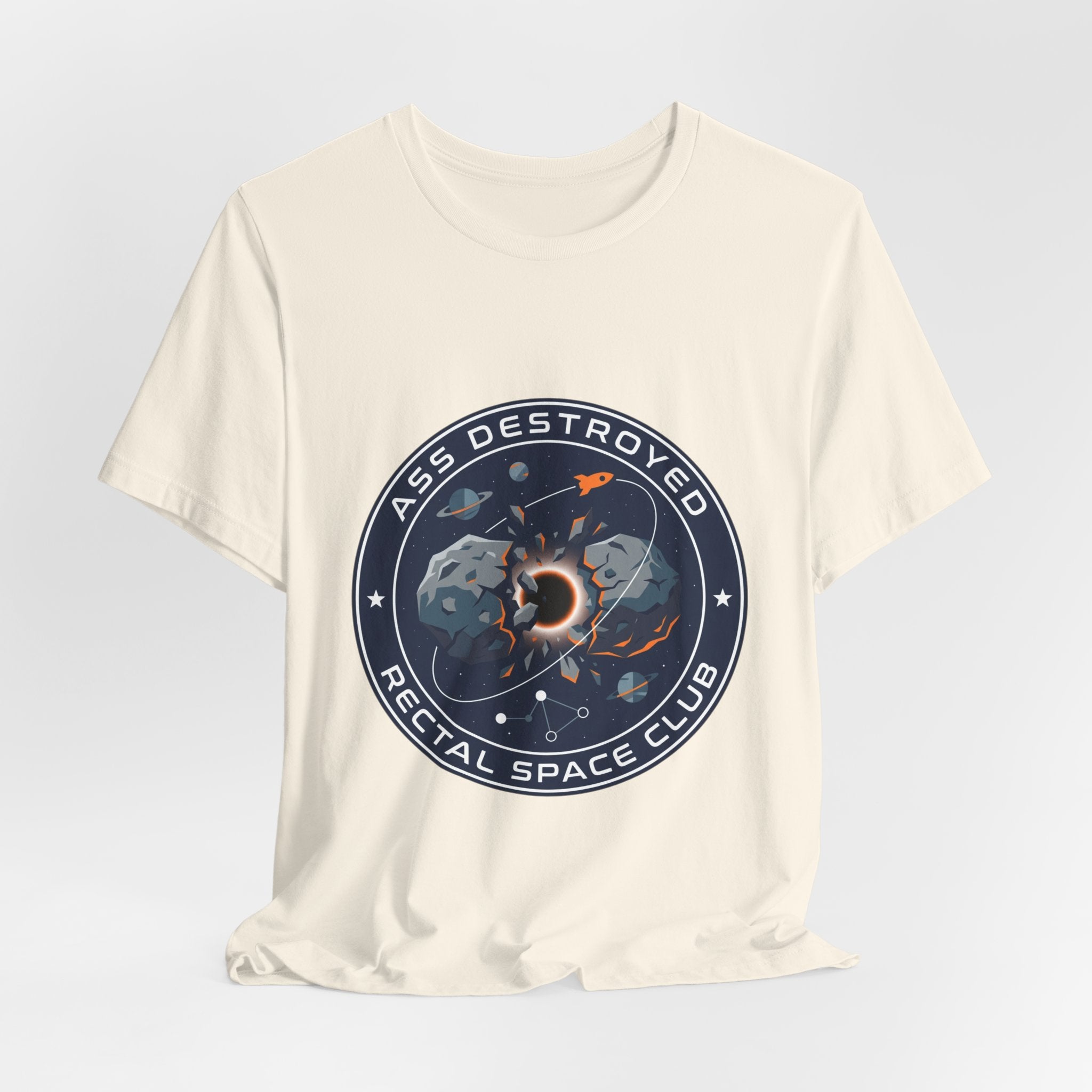 Mission Patch Rocket Tee | space, astronaut, cosmic mission patch