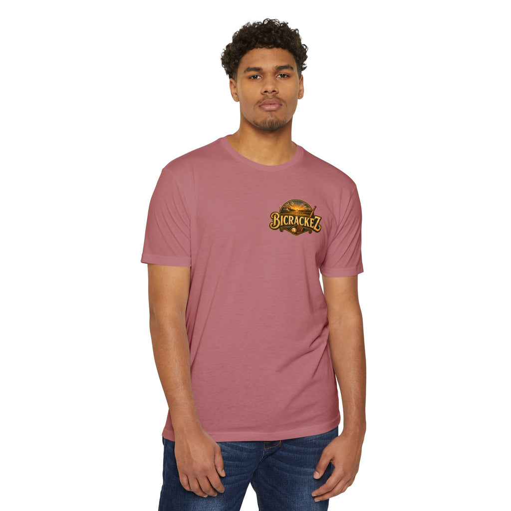 It Comes With The Process T-Shirt — Vintage Sunset 'Step By Step' Graphic Tee