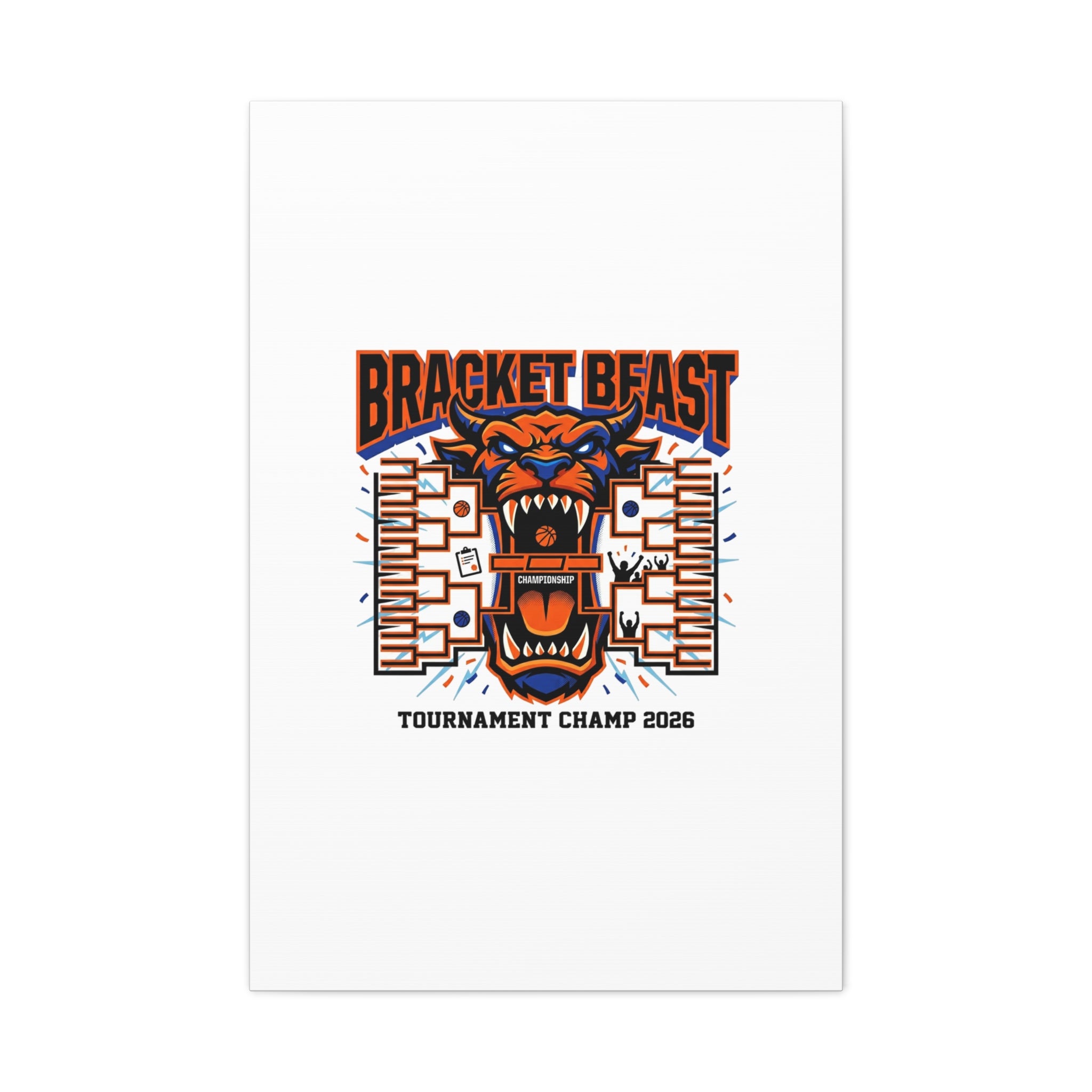 Bracket Beast Canvas | College Tournament Bracket, Gameday Hoops 2026