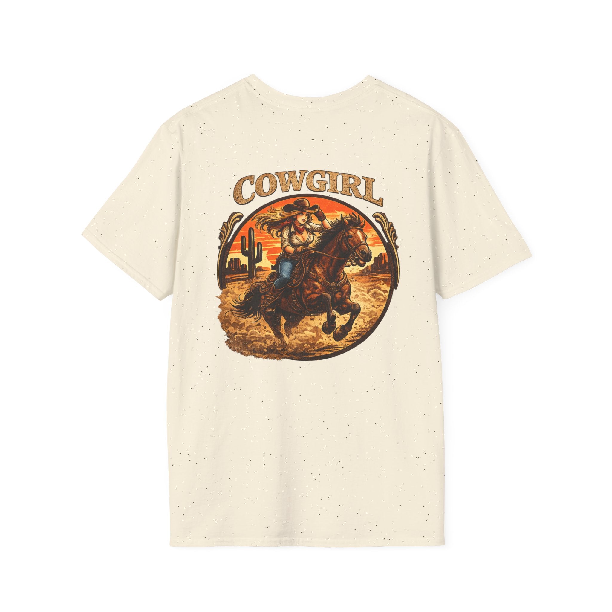 Cowgirl Rose Badge T-Shirt – Orgy Coin 2