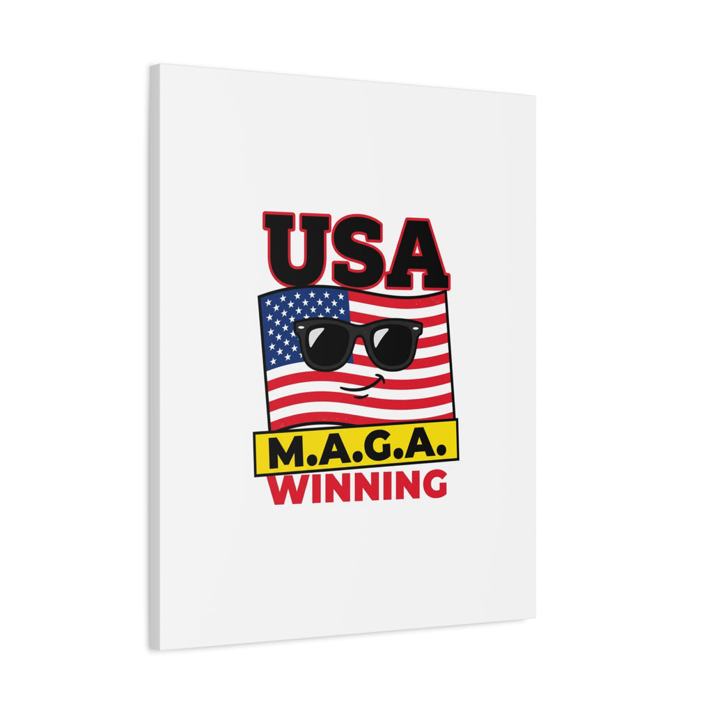 USA winning Canvas