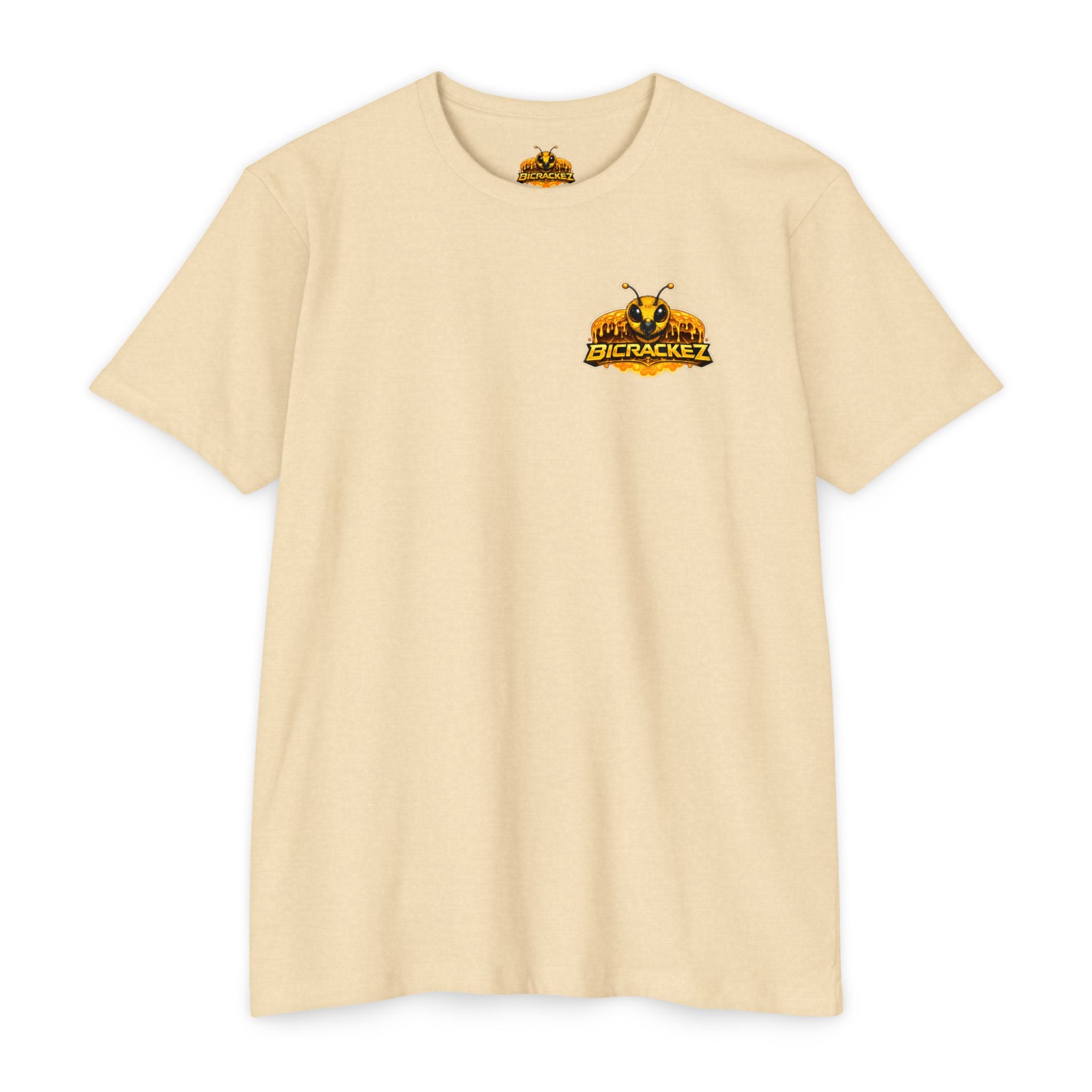 Bee Team Graphic T-Shirt — 'The Bee Team Bcrackez' Cartoon Logo Tee