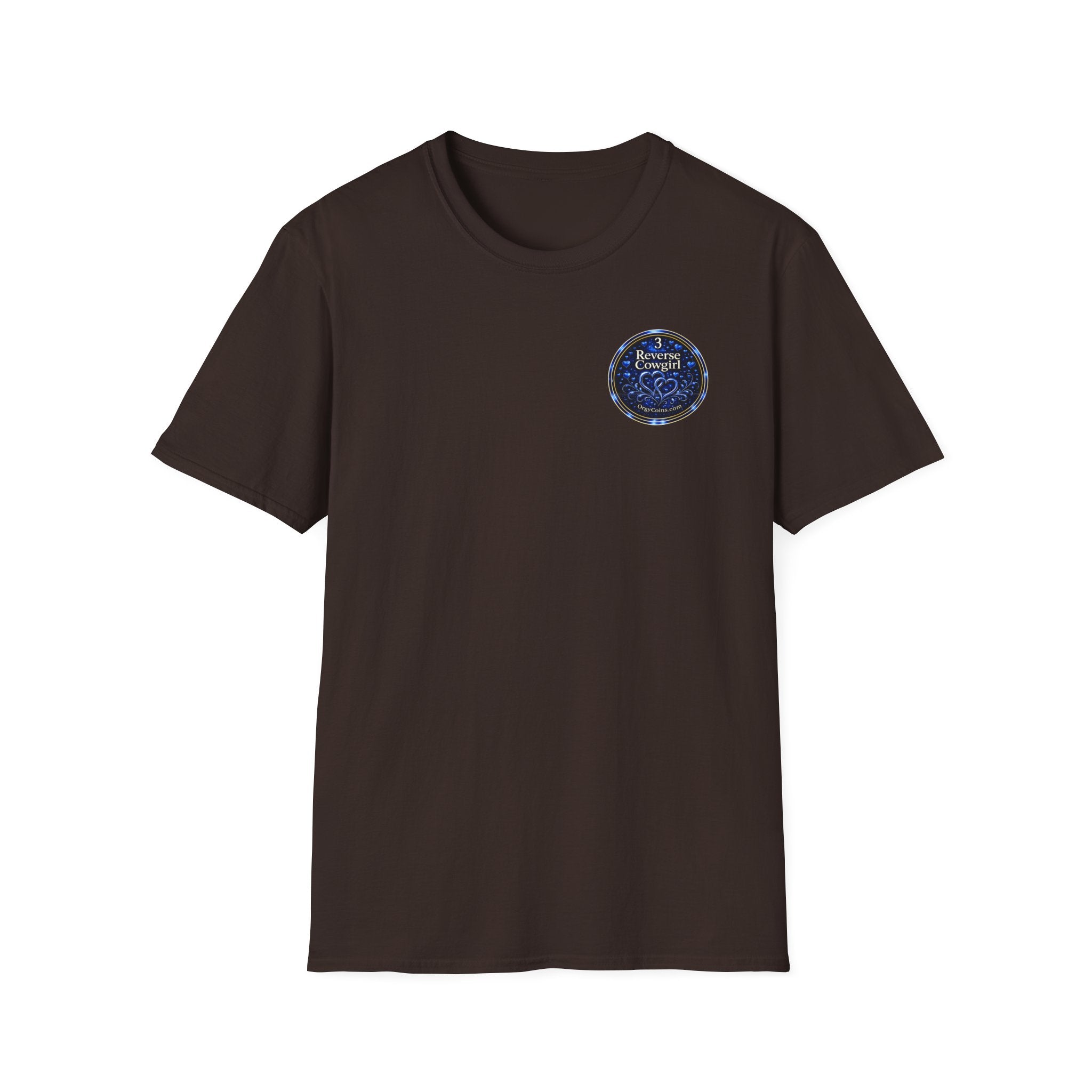 Reverse Cowgirl T‑Shirt — Orgy Coin 3