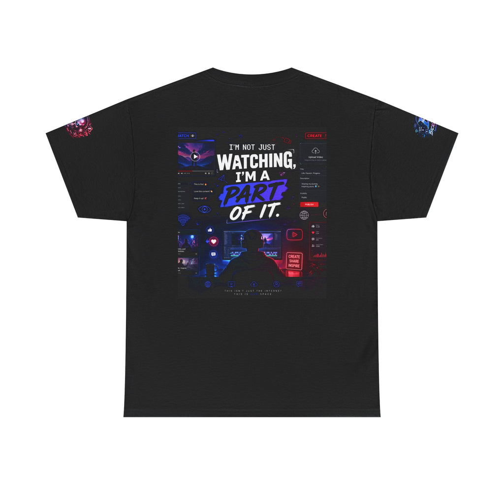 I'm A Part Of It T Shirt — Cyber Night Retro Graphic T-Shirt