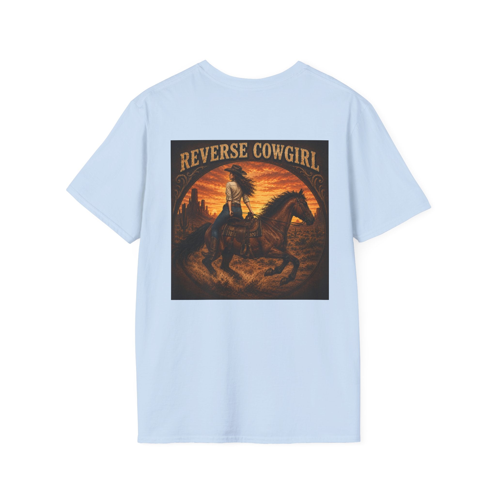 Reverse Cowgirl T‑Shirt — Orgy Coin 3