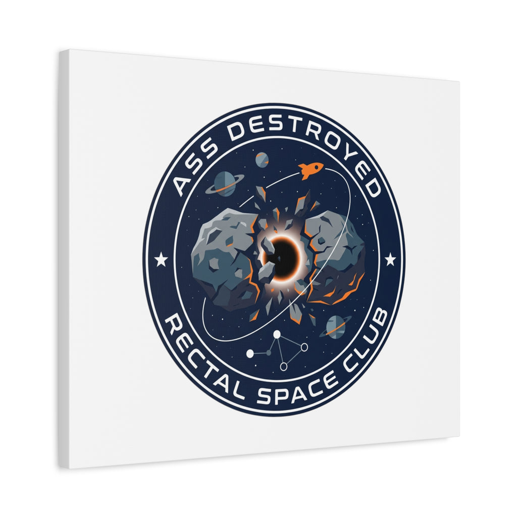 Cosmic Mission Patch Canvas | Space, Rocket, Astronaut, Deep Space