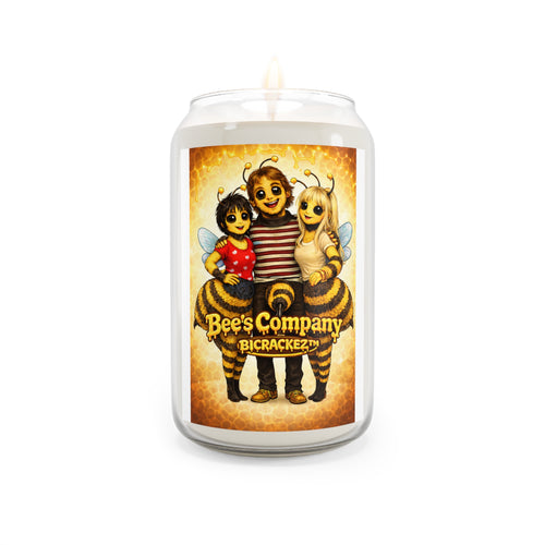 Bee's Company Scented Soy Candle — 13.75oz Decorative Bee Family Candle