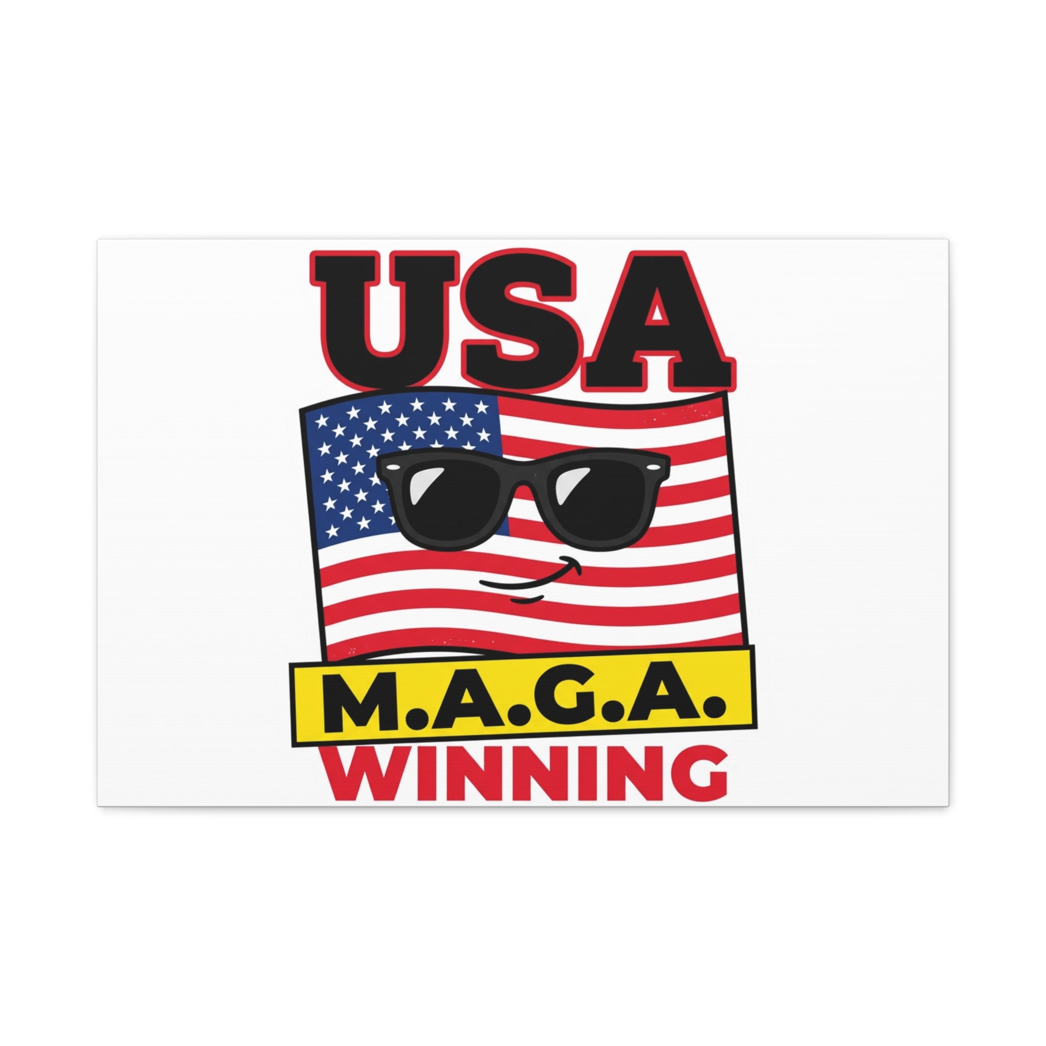 USA winning Canvas