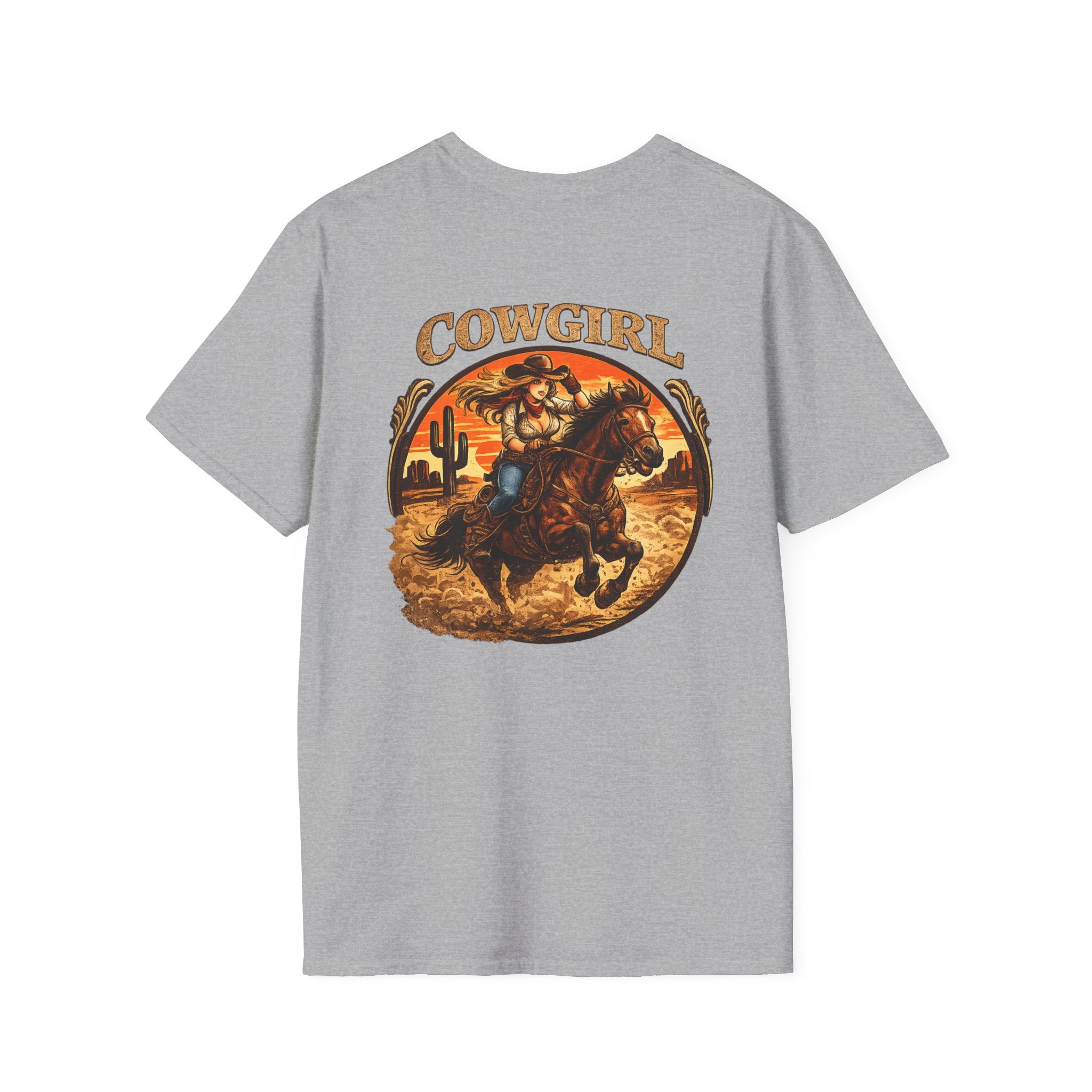 Cowgirl Rose Badge T-Shirt – Orgy Coin 2