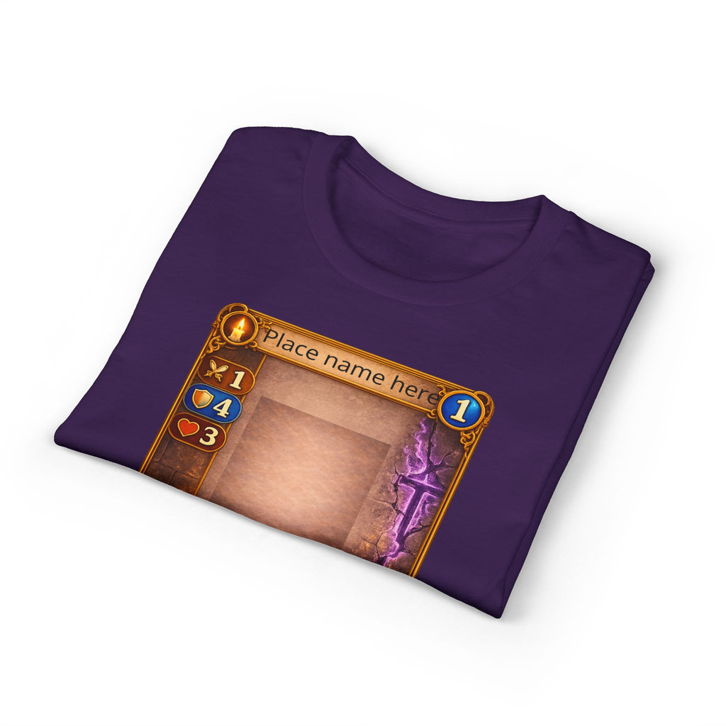 Trading Card Game Spell Card T-Shirt — Customizable Fantasy Card Design