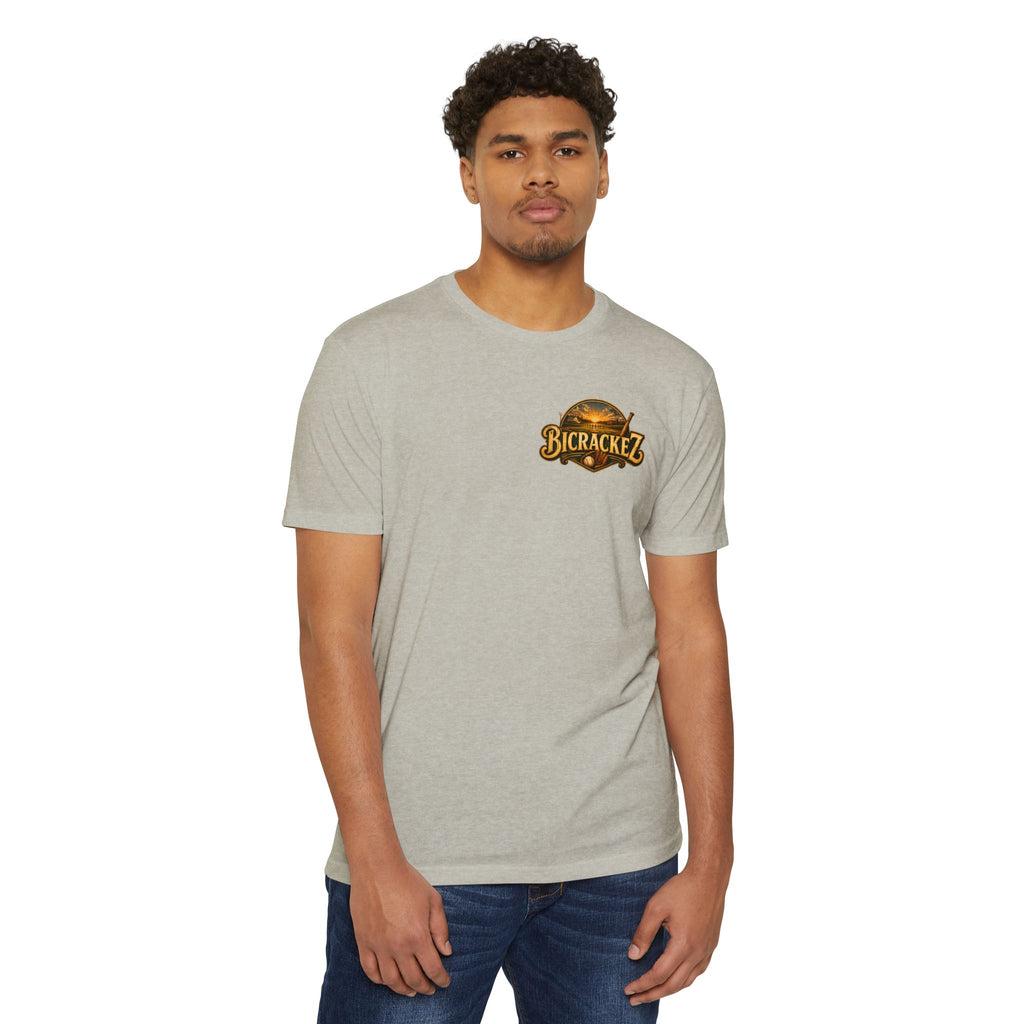 It Comes With The Process T-Shirt — Vintage Sunset 'Step By Step' Graphic Tee