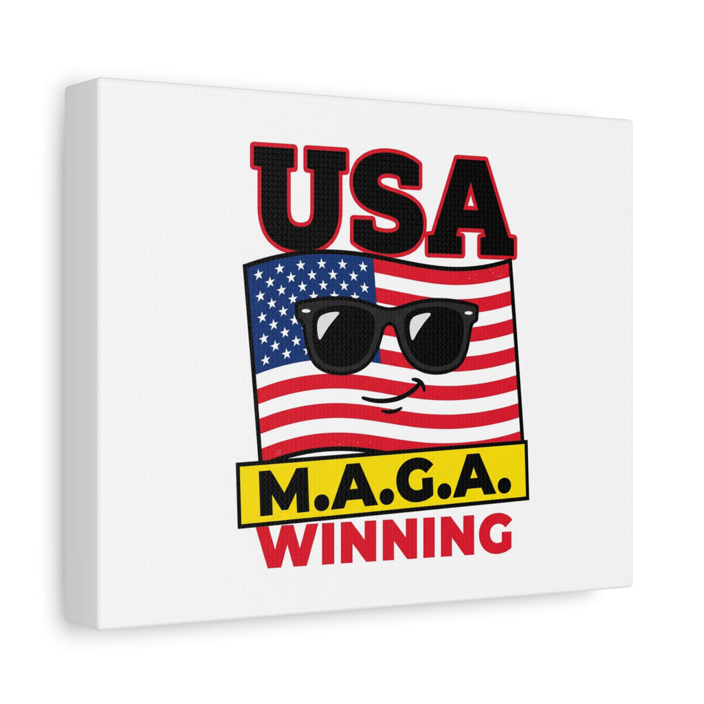 USA winning Canvas