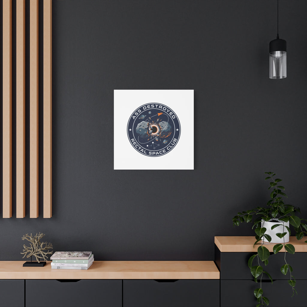 Cosmic Mission Patch Canvas | Space, Rocket, Astronaut, Deep Space