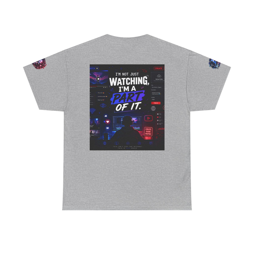 I'm A Part Of It T Shirt — Cyber Night Retro Graphic T-Shirt