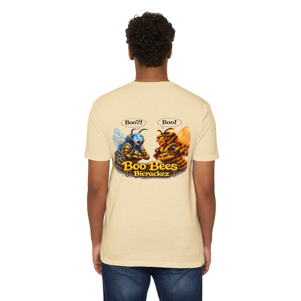 Boo Bees Graphic T-Shirt — 'Boo? Boo!' Bee Halloween Tee