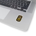 Standard Edition Running on Hope & Caffeine Kiss-Cut Sticker — Owl Coffee Adventure Decal