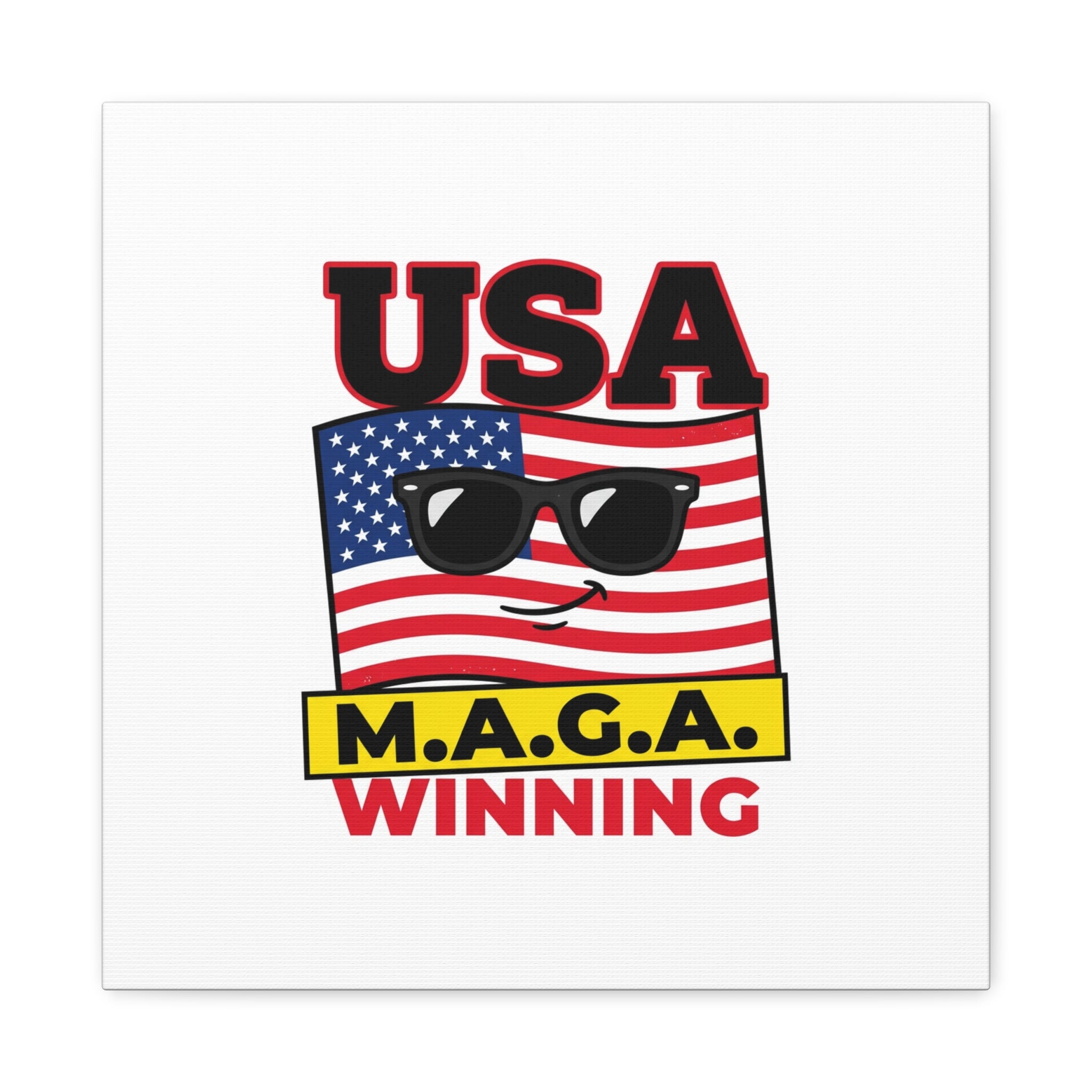 USA winning Canvas