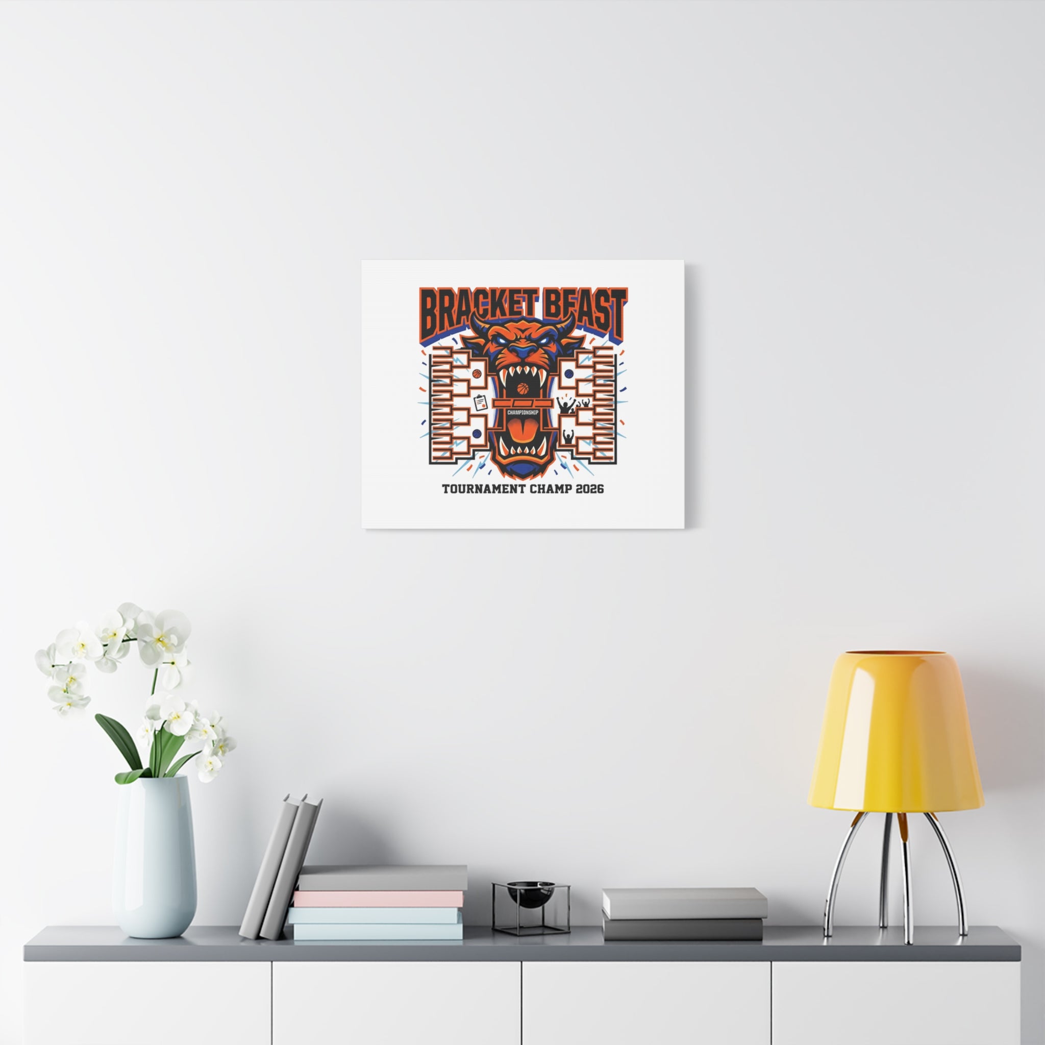 Bracket Beast Canvas | College Tournament Bracket, Gameday Hoops 2026