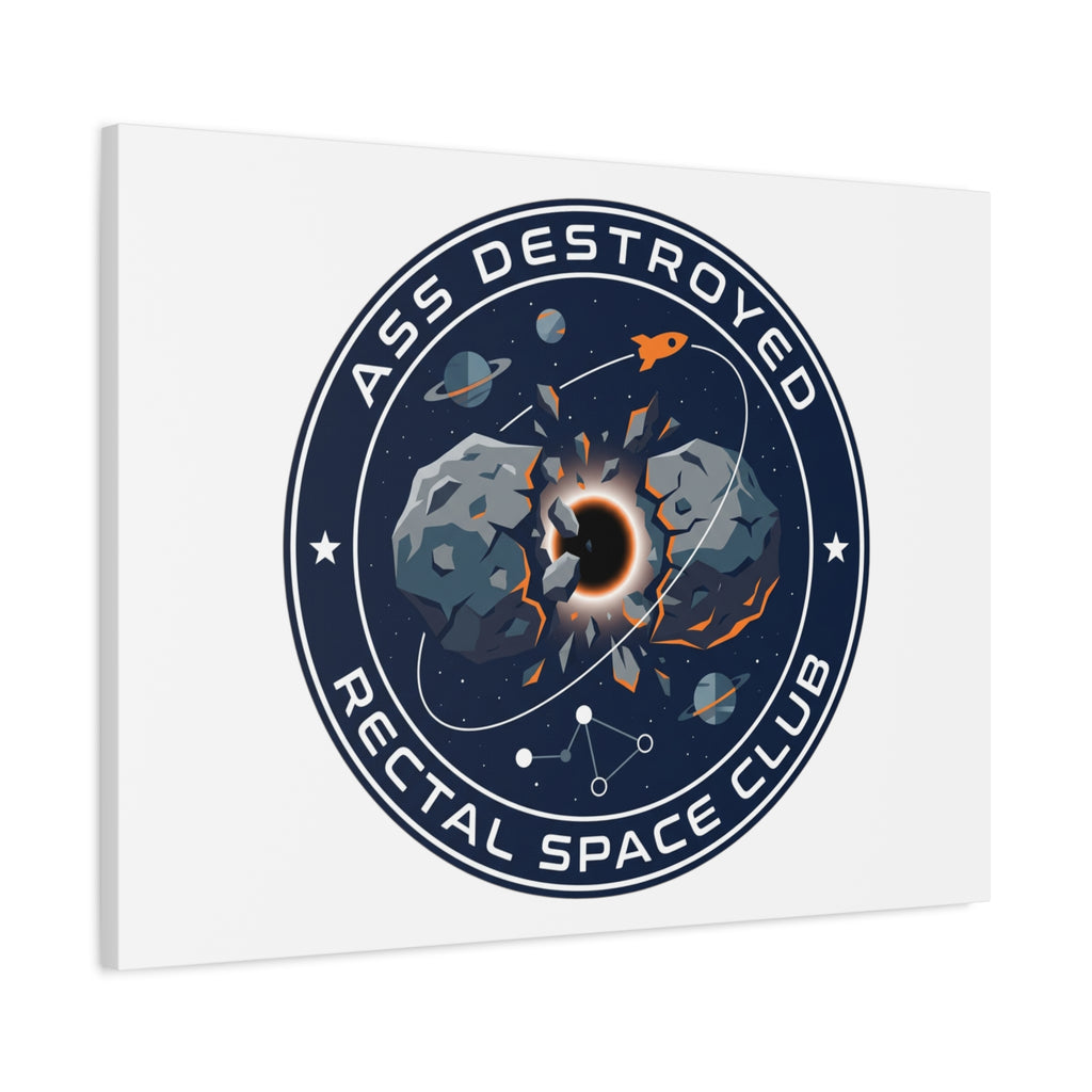 Cosmic Mission Patch Canvas | Space, Rocket, Astronaut, Deep Space