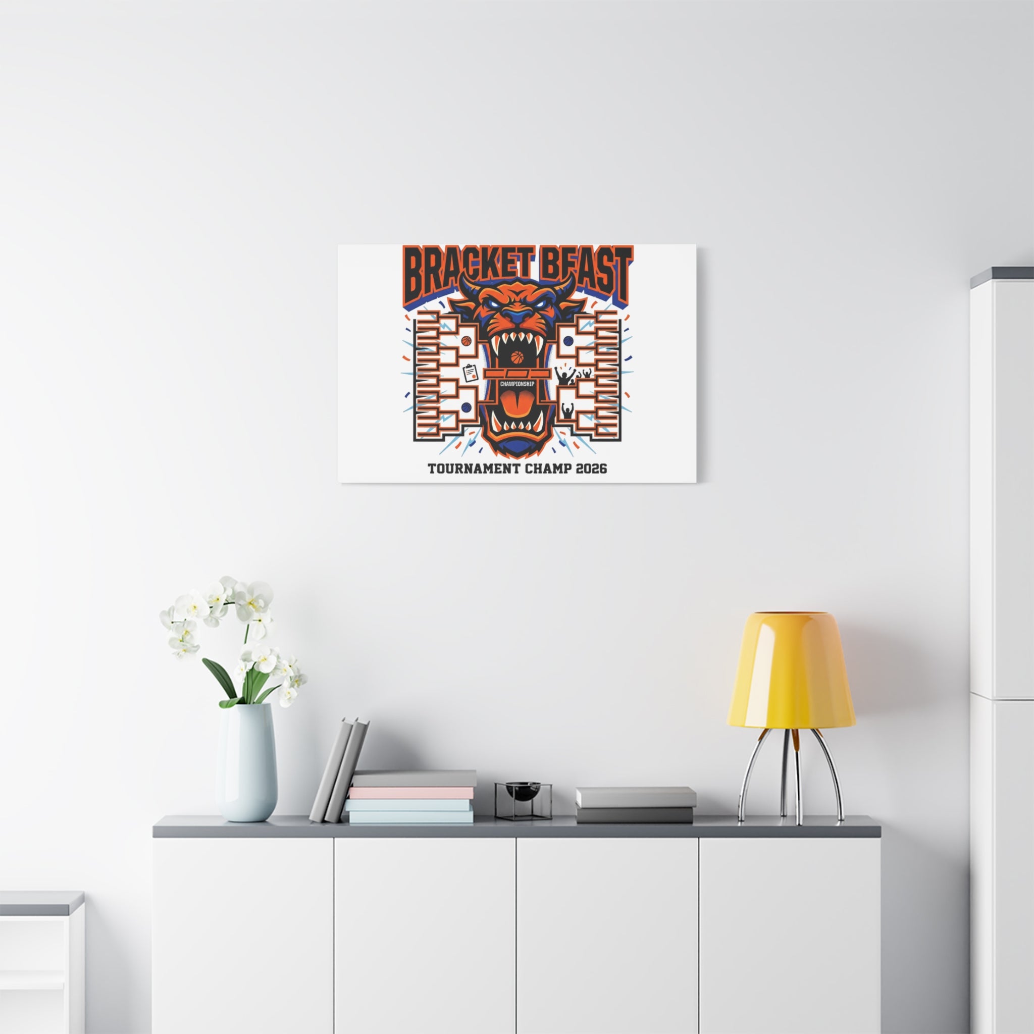 Bracket Beast Canvas | College Tournament Bracket, Gameday Hoops 2026