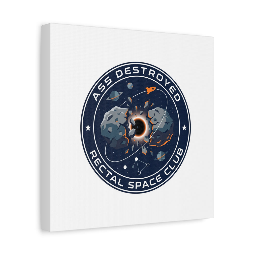 Cosmic Mission Patch Canvas | Space, Rocket, Astronaut, Deep Space