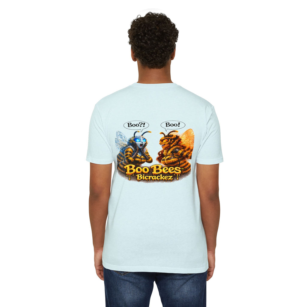 Boo Bees Graphic T-Shirt — 'Boo? Boo!' Bee Halloween Tee